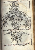 Engraving From The Koberger Bible Volume 3 with Tudor Roses